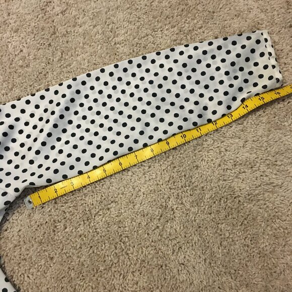 Zara Minnie Mouse Monochrome Polka Dot Print Cropped Top - Picture 15 of 15